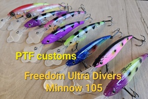Pro Tackle Fishing Customs Freedom Ultra Divers