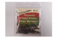 Click to view Torpedo Fixed Slider Snap Swivels