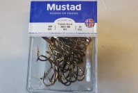 Click to view Mustad Treble Hooks 6/0 (25 pack) 3551-BR
