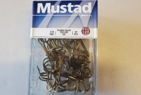 Click to view Mustad Treble Hooks 7/0 (25 pack) 3551-BR