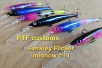 Click to view Pro Tackle Fishing Customs Flicker minnow #11